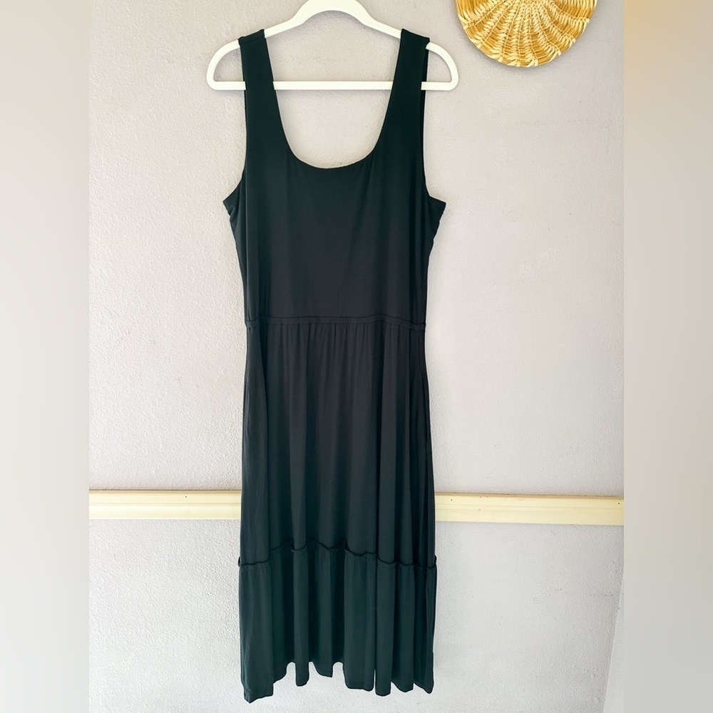 Jason Wu‎ Black Tiered Dress Size Large - Picture 2 of 5